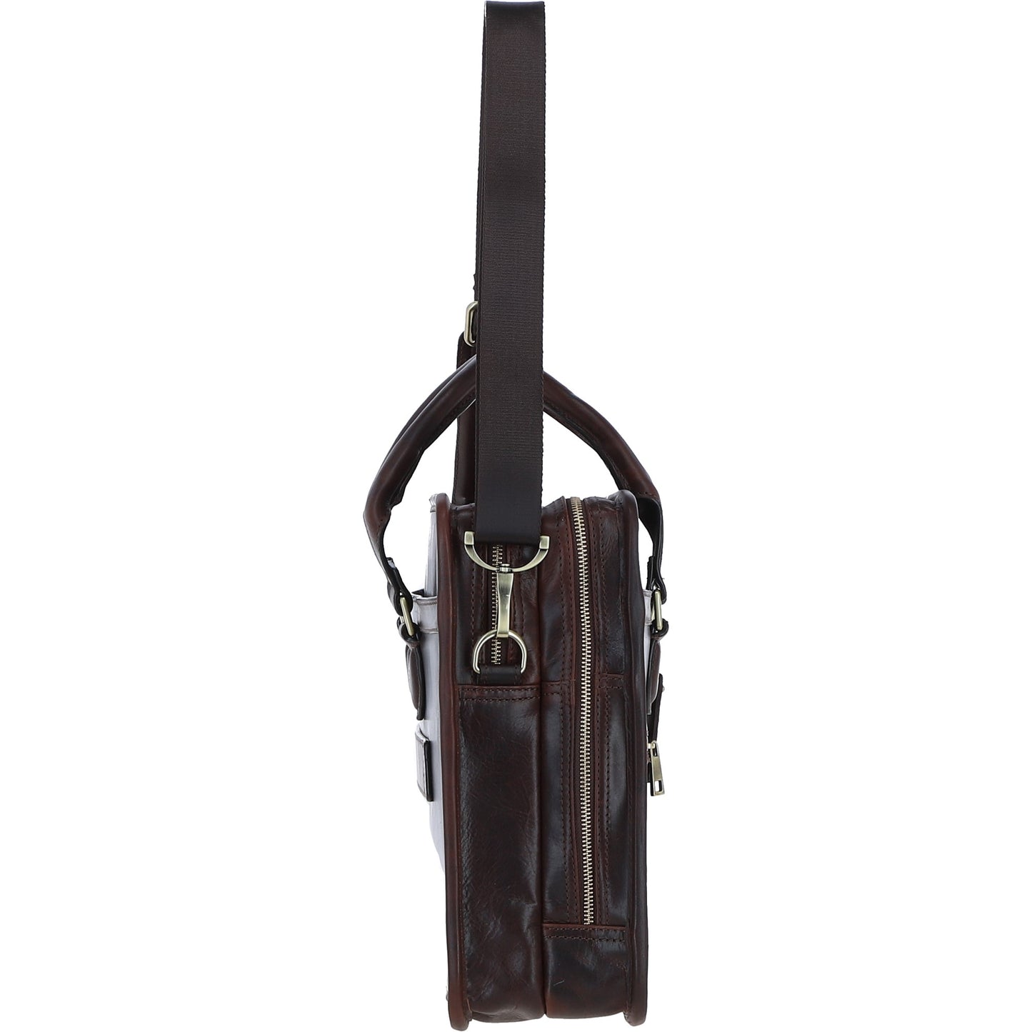 Ashwood Leather PL-48 Brown Leather Business Case