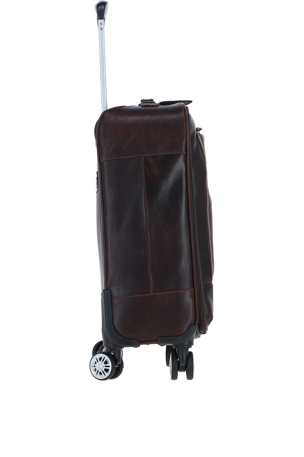 Ashwood Leather PL-52 Temponada Brown Cabin Trolley Bag