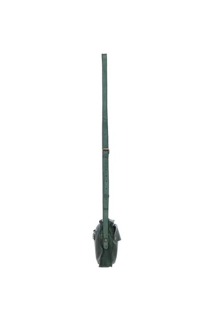Ashwood Leather D-101 Green Handbag