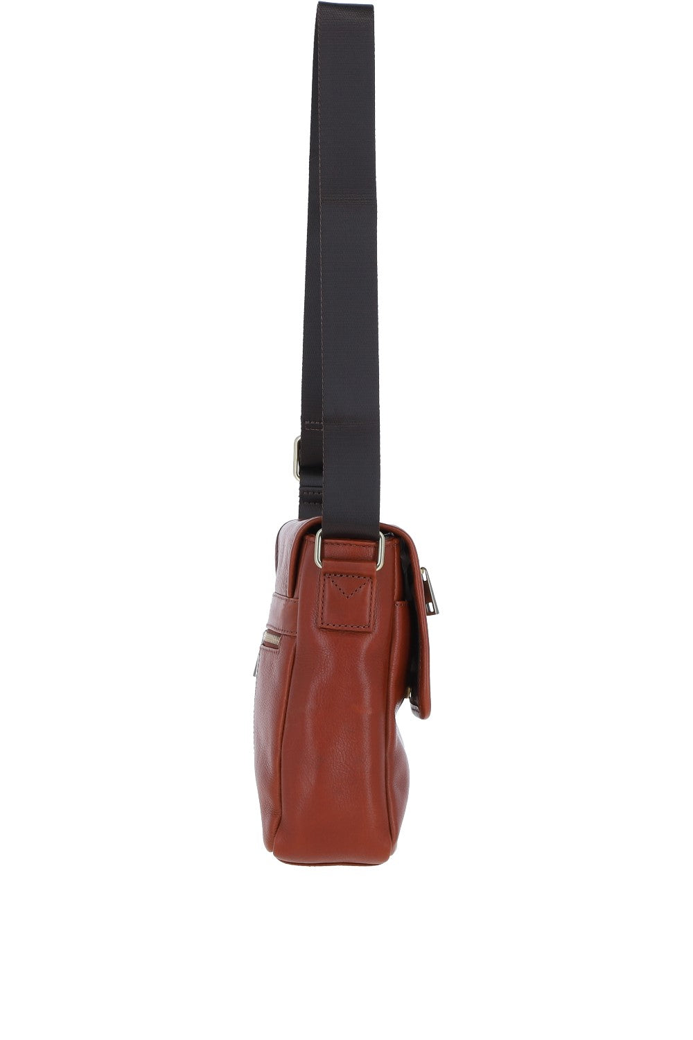 Ashwood Leather PL-44 Tan Leather Cross Body Bag
