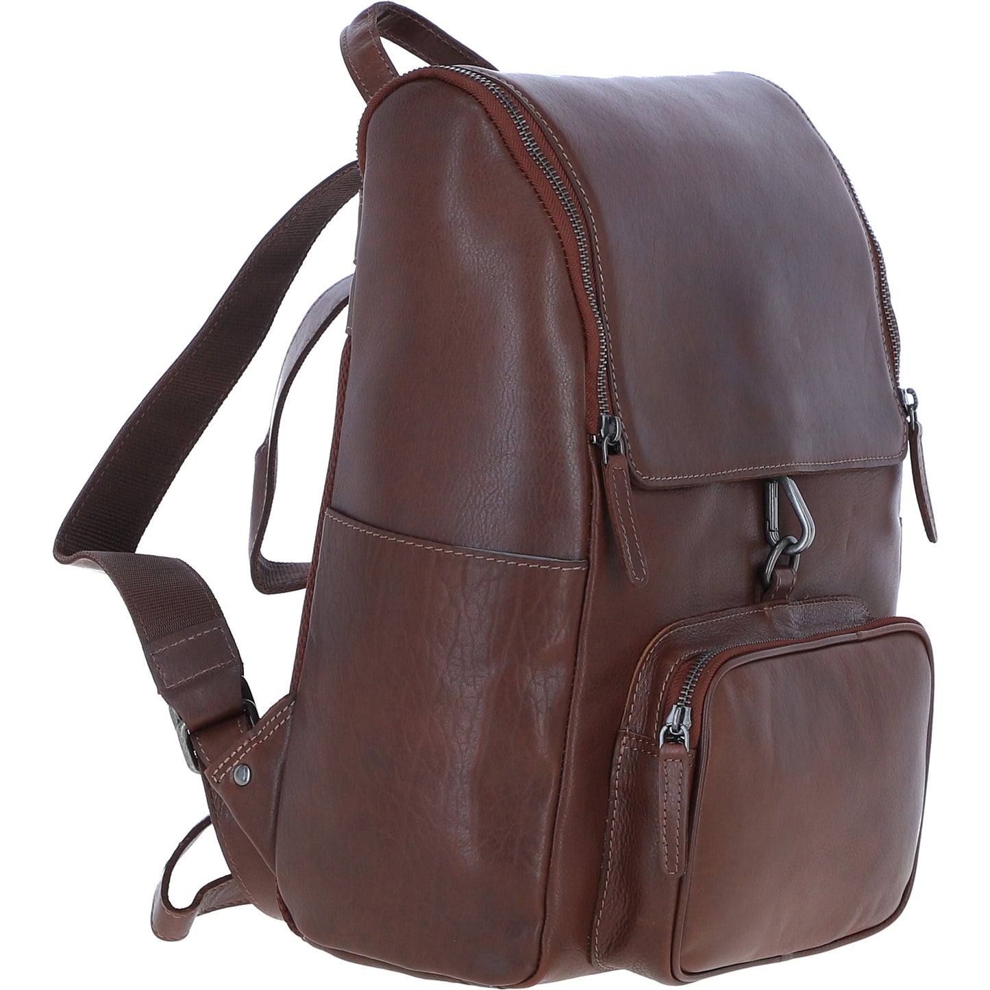 Ashwood Leather S-64 Brown Leather Backpack