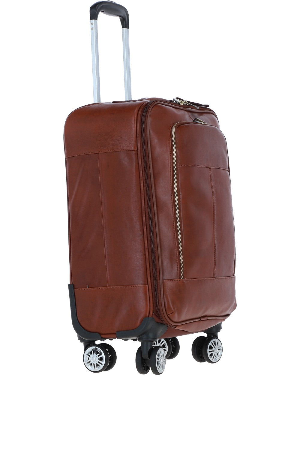 Ashwood Leather PL-52 Temponada Tan Cabin Trolley Bag