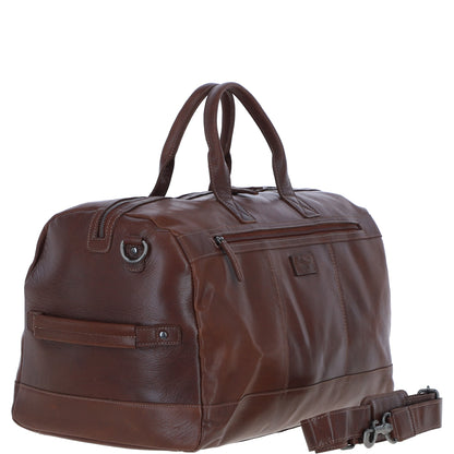 Ashwood Leather S-65 Brown Leather Holdall