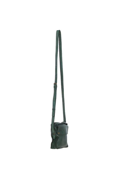 Ashwood Leather D-101 Green Handbag