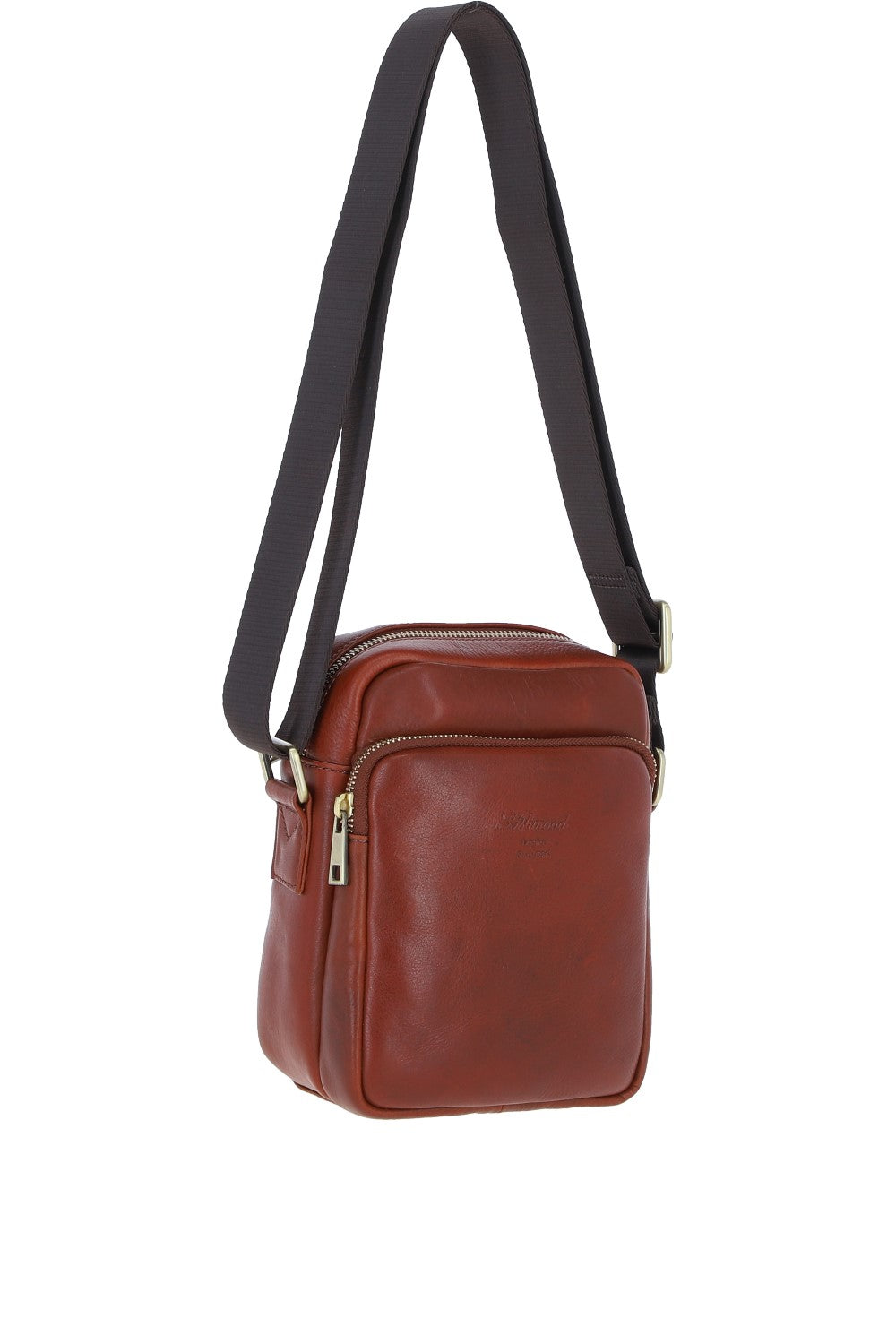Ashwood Leather PL-43 Tan Leather Cross Body Bag