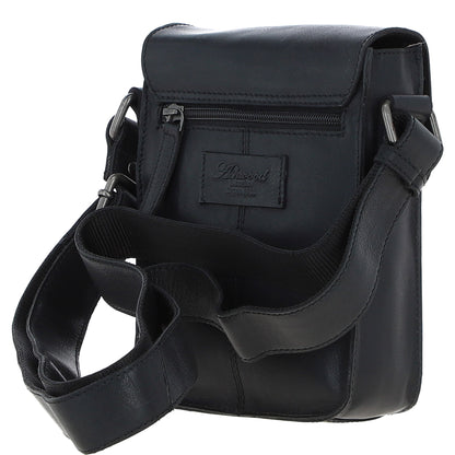Ashwood Leather S-60 Black Crossbody Bag