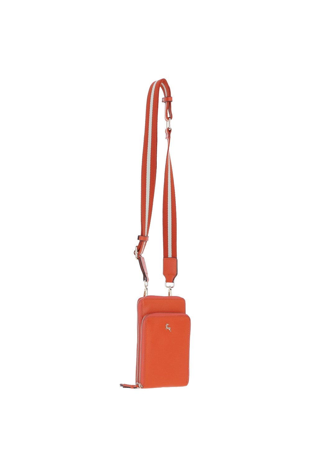 Ashwood Leather X-31 Orange Phone Bag