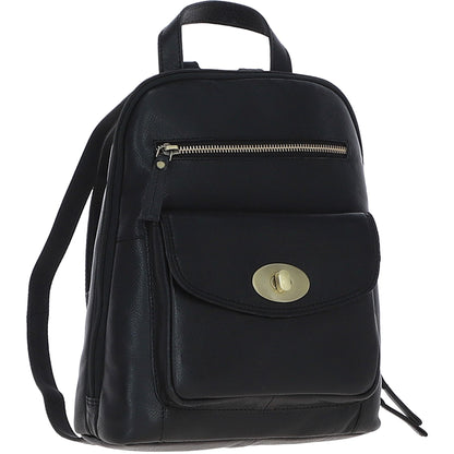 Ashwood Leather M-85 Black Backpack