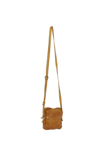 Ashwood Leather D101 Yellow Handbag