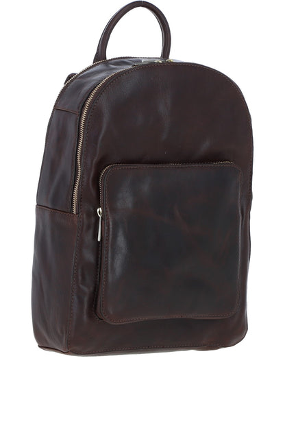 Ashwood Leather PL-46 Brown Leather Rucksack