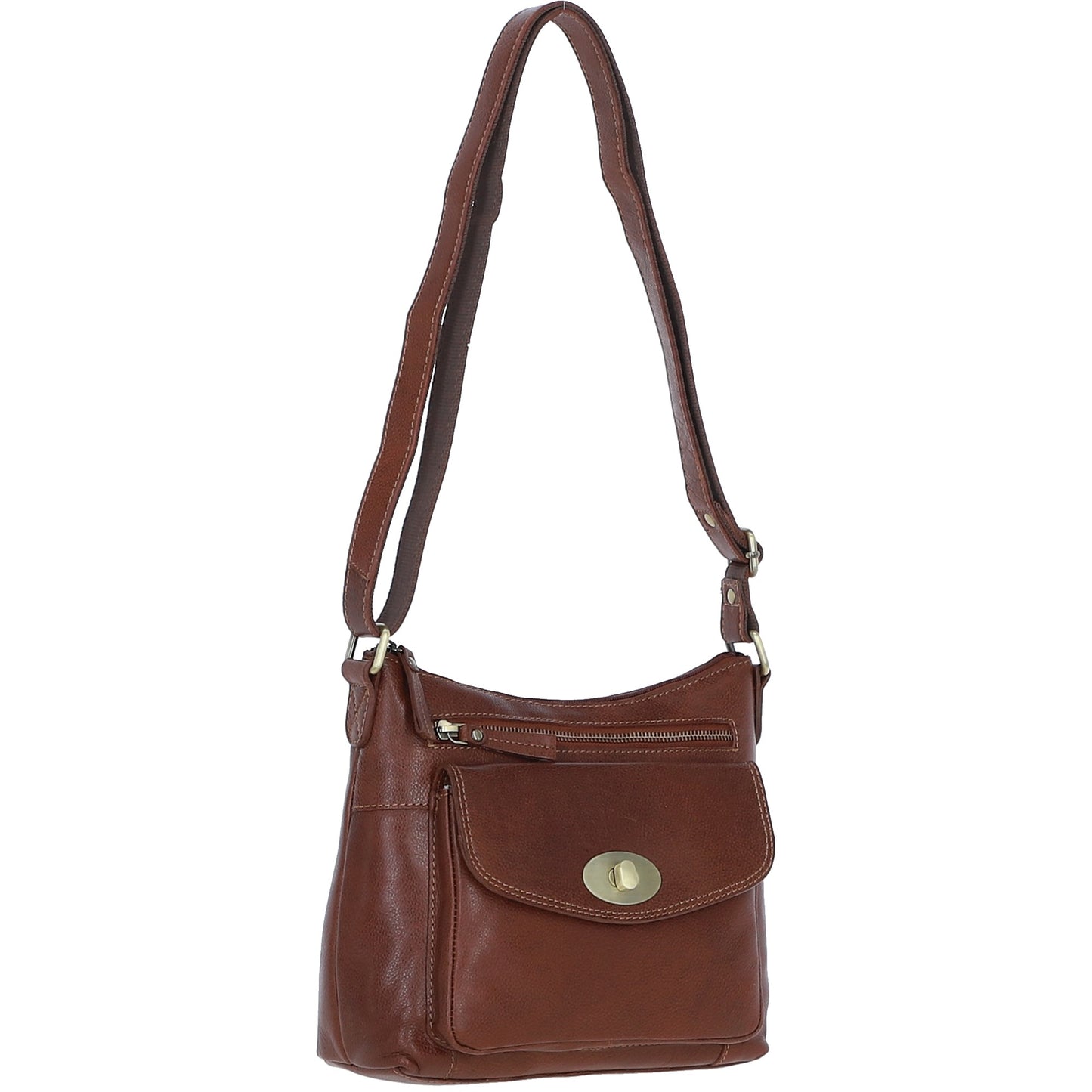 Ashwood Leather M-86 Tan Leather Bag