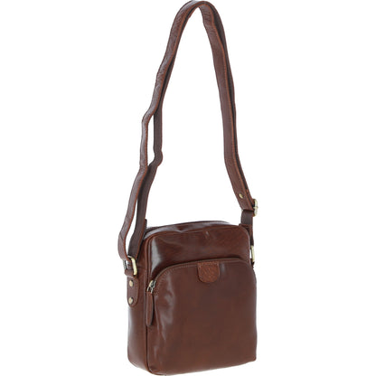Ashwood Leather T-79 Chestnut Tan Leather Body Bag