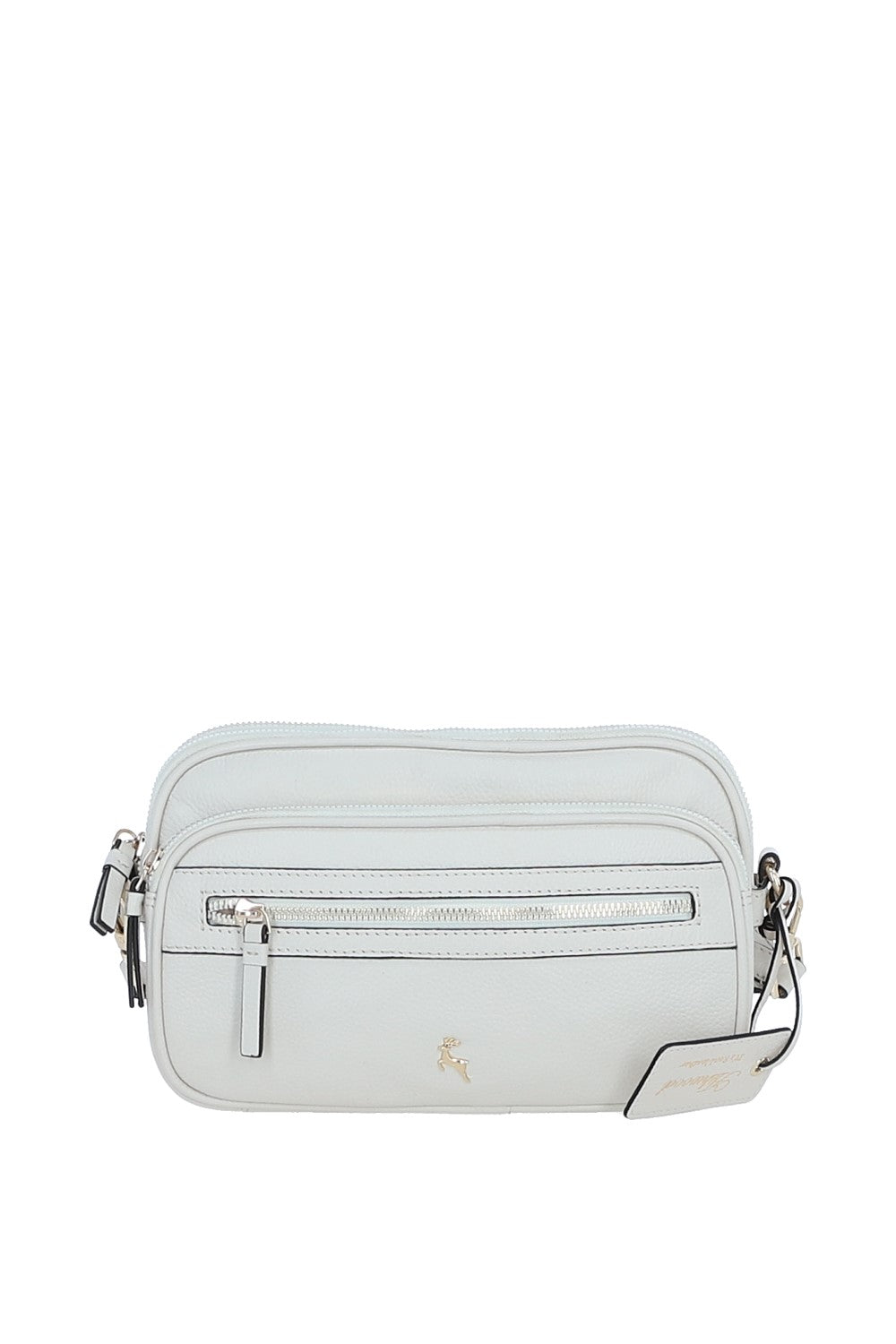 Ashwood Leather X-35 White Handbag