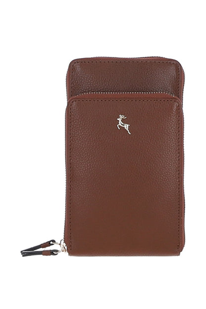 Ashwood Leather X-31 Tan Phone Bag