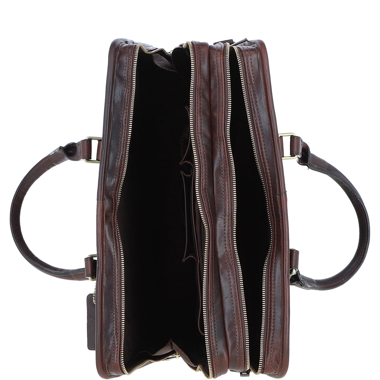Ashwood Leather PL-48 Brown Leather Business Case