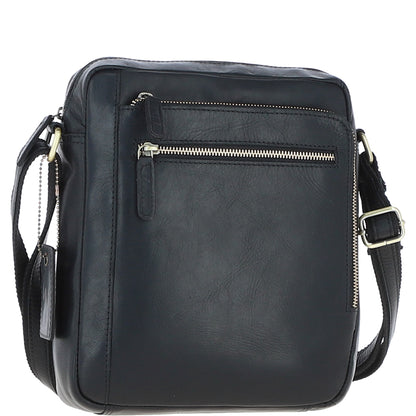 Ashwood Leather K-42 Black Leather Bag