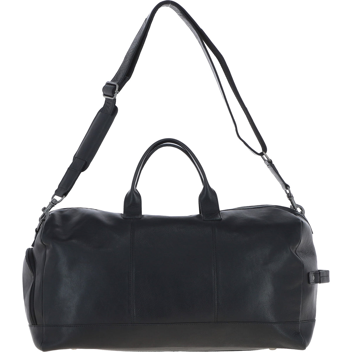 Ashwood Leather S-65 Black Leather Holdall