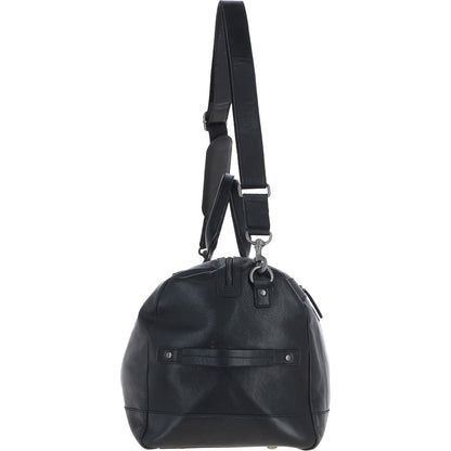 Ashwood Leather S-65 Black Leather Holdall