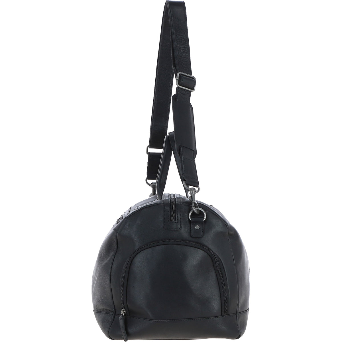 Ashwood Leather S-65 Black Leather Holdall