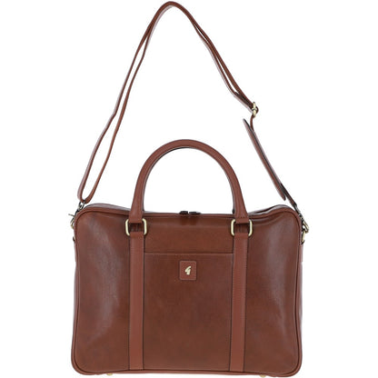 Gabicci JOE Chestnut Leather Laptop Bag