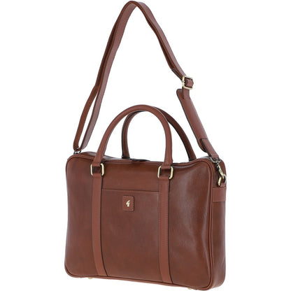 Gabicci JOE Chestnut Leather Laptop Bag