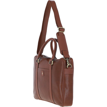 Gabicci JOE Chestnut Leather Laptop Bag