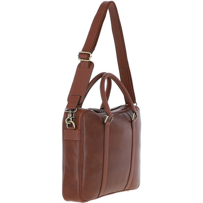 Gabicci JOE Chestnut Leather Laptop Bag