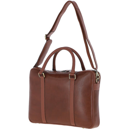 Gabicci JOE Chestnut Leather Laptop Bag