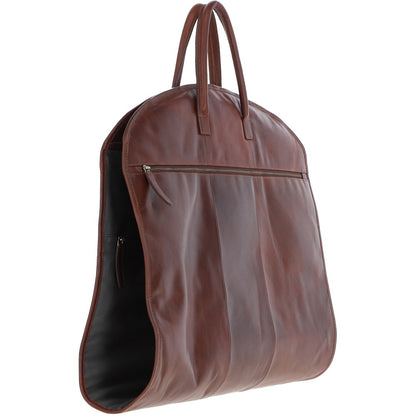 Ashwood Leather K-50 Chestnut Leather Garment Bag