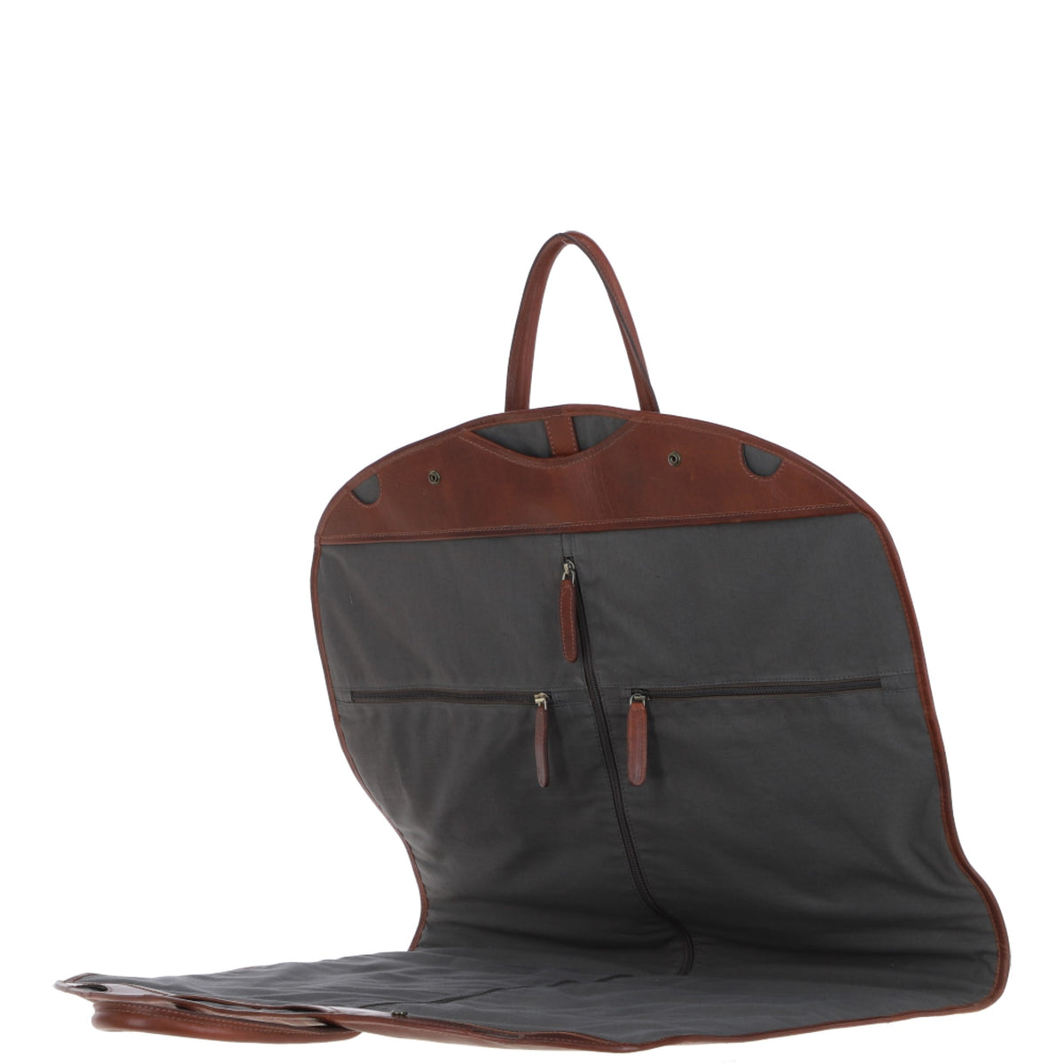 Ashwood Leather K-50 Chestnut Leather Garment Bag