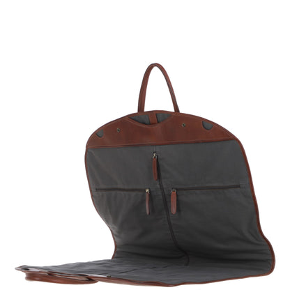 Ashwood Leather K-50 Chestnut Leather Garment Bag