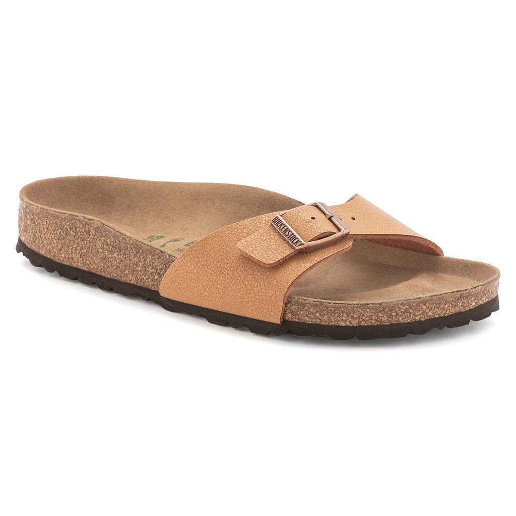 Birkenstock 1025050 Madrid Vegan Birko Flor Pecan Brown Sandals