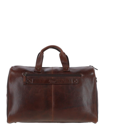 Ashwood Leather 8150 Temponado Brown Leather Weekend Holdall Bag