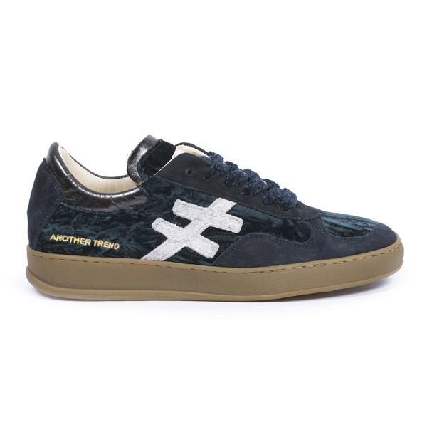 Another Trend A0348527 Baby Silk+Terciopelo Navy Blue Trainers