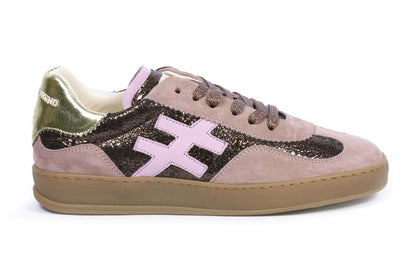 Another Trend A0328761 Baby Silk+Bolzano Dark Pink Trainers