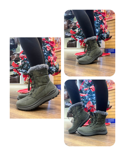 G Comfort R-5586 Grey/Green Boots