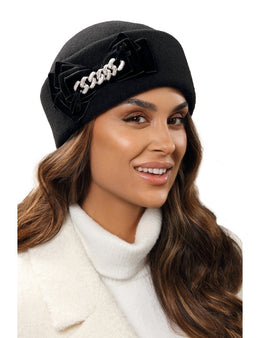 Willi Hats Heaven Ranzit Black Toque Hat