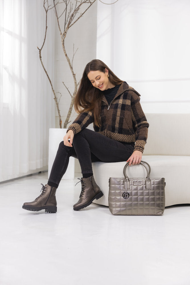 Remonte Q0722-90 Dark Silver Handbag