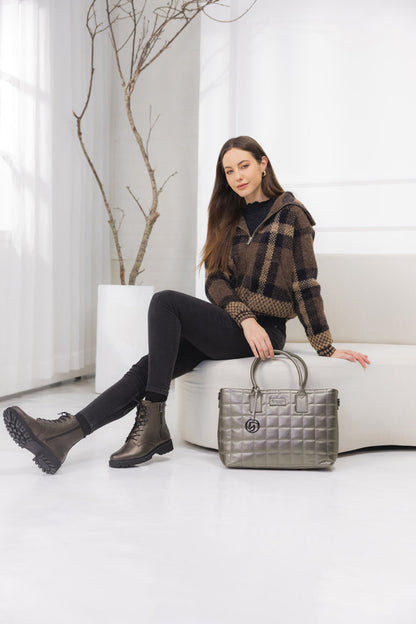 Remonte Q0722-90 Dark Silver Handbag