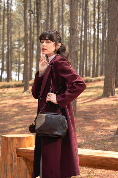 Remonte Q0674-25 Brown & Bronze Combi Handbag