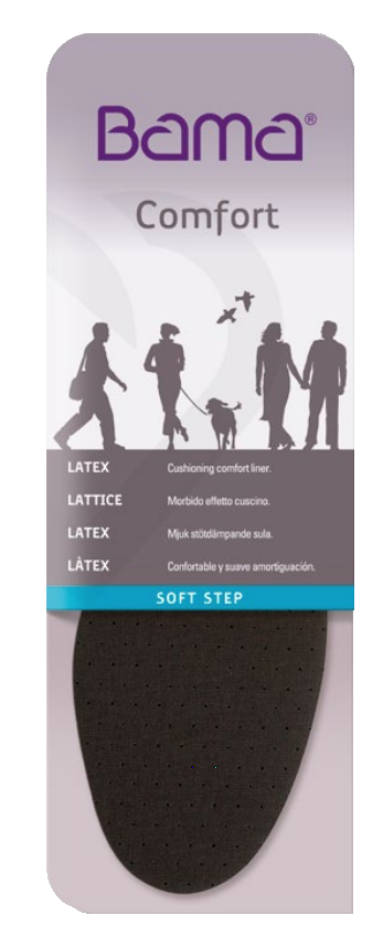 Bama Comfort Soft Step Latex Insoles – The Shoe Parlour