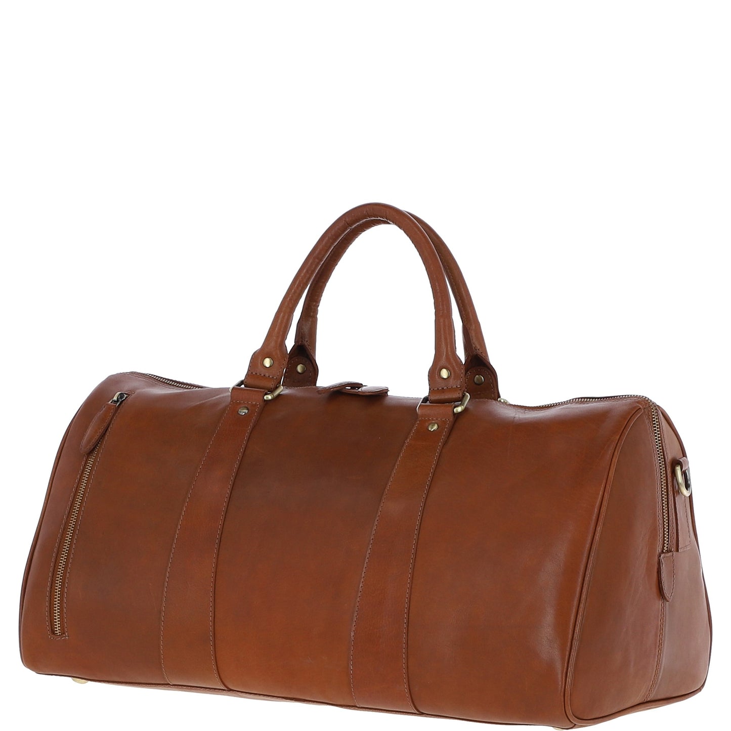 Ashwood Leather T-77 Honey Leather Large Holdall