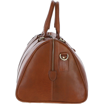 Ashwood Leather T-77 Honey Leather Large Holdall