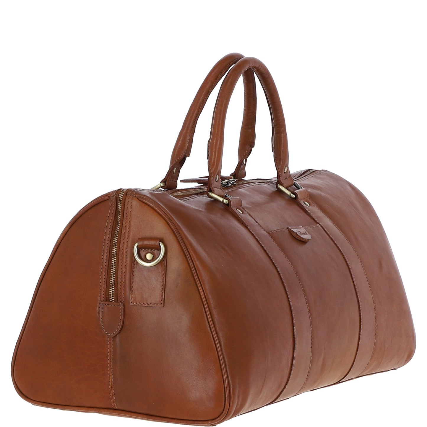 Ashwood Leather T-77 Honey Leather Large Holdall
