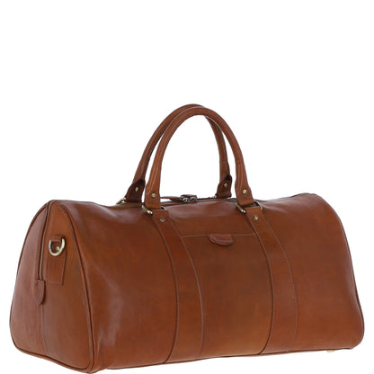 Ashwood Leather T-77 Honey Leather Large Holdall