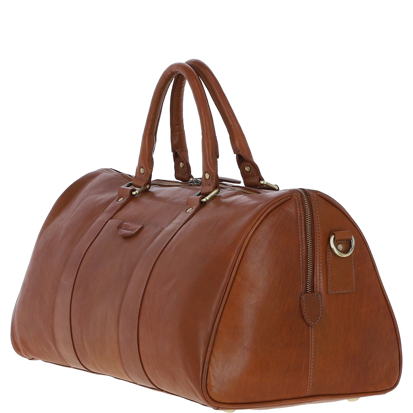 Ashwood Leather T-77 Honey Leather Large Holdall
