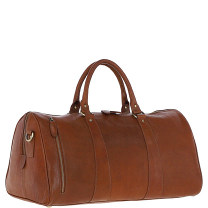 Ashwood Leather T-77 Honey Leather Large Holdall