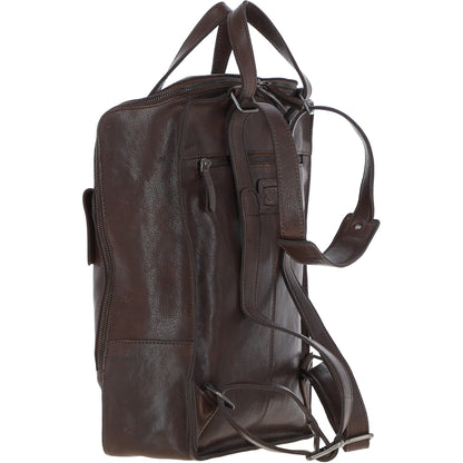 Ashwood Leather TOMMY Brown Leather Rucksack
