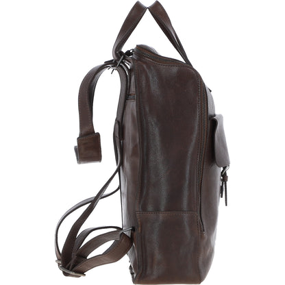 Ashwood Leather TOMMY Brown Leather Rucksack