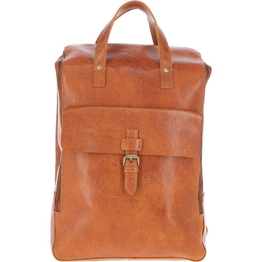 Ashwood Leather TOMMY Tan Leather Rucksack